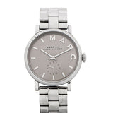 Buy Shop Marc Jacobs Baker Grey Dial Silver Steel Strap Watch for Women - MBM8630 USA Online