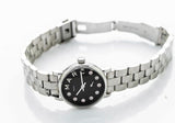Buy Shop Marc Jacobs Blade Black Dial Silver Steel Strap Watch for Women - MBM8672 USA Online