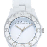 Buy Shop Marc Jacobs Marc White Dial White Ceramic Strap Watch for Women - MBM9500 USA Online