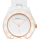 Buy Shop Marc Jacobs Blade White Dial White Ceramic Strap Watch for Women - MBM9502 USA Online