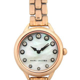 Buy Shop Marc Jacobs Betty Mother of Pearl White Dial Rose Gold Steel Strap Watch for Women - MJ3511 USA Online