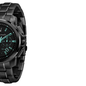 Buy Shop Maserati Aqua Edition Quartz Precision Chronograph Black Dial Watch For Men - R8873644003 USA Online