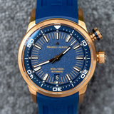 Maurice Lacroix Pontos Divers Limited Edition Blue Dial Blue Leather Strap Watch For Men - PT6248-BRZ0B-430-4