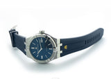 Maurice Lacroix Aikon Automatic Date Blue Dial Blue Silicone Strap Watch For Men - AI6008-SS000-430-4