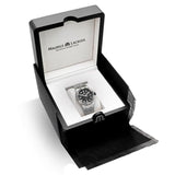 Maurice Lacroix Aikon Venturer Automatic Black Dial Silver Steel Strap Watch For Men - AI6057-SSL22-330-1