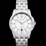 Maurice Lacroix Pontos Date Automatic Silver Dial Silver Steel Strap Watch For Men - PT6148-SS002-130