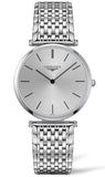 Buy Shop Longines La Grande Classique De Longines Silver Dial Silver Steel Strap Watch for Women - L4.755.4.72.6 USA Online