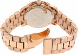 Buy Shop Michael Kors Runway Rose Gold Dial Rose Gold Steel Strap Watch for Women - MK5128 USA Online