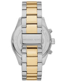 Buy Shop Michael Kors Layton Chronograph Blue Dial Two Tone Steel Strap Watch For Men - MK8825 USA Online