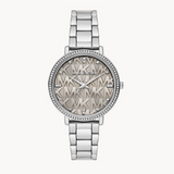 Michael Kors Pyper Analog Gray Dial Silver Steel Strap Watch For Women - Â MK4672