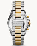Buy Shop Michael Kors Bradshaw Blue Dial Two Tone Steel Strap Watch for Women - MK5976 USA Online