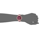 Buy Shop Michael Kors Parker Maroon Dial Two Tone Steel Strap Watch for Women - MK6412 USA Online