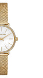 Buy Shop Michael Kors Darci Quartz Gold Dial Gold Mesh Strap Watch for Women - MK7121 USA Online
