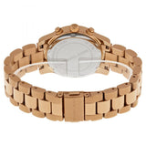 Buy Shop Michael Kors Runway Chronograph Rose Gold Dial Rose Gold Steel Strap Watch for Women - MK5430 USA Online
