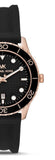 Buy Shop Michael Kors Runway Quartz Black Dial Black Silicone Strap Watch For Women - MK6852 USA Online
