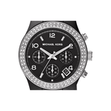 Buy Shop Michael Kors Ceramic Black Dial Black Steel Strap Watch for Women - MK5388 USA Online