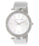 Buy Shop Michael Kors Darci Silver Dial Silver Mesh Bracelet Watch for Women - MK3367 USA Online