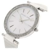 Buy Shop Michael Kors Darci Silver Dial Silver Mesh Bracelet Watch for Women - MK3367 USA Online