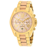 Buy Shop Michael Kors Bradshaw Gold Dial Two Tone Steel Strap Watch for Women - MK6359 USA Online