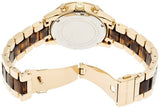 Buy Shop Michael Kors Ritz Gold Dial Two Tone Steel Strap Watch for Women - MK6322 USA Online