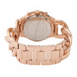 Buy Shop Michael Kors Runway Rose Gold Dial Rose Gold Steel Strap Watch for Women - MK3247 USA Online