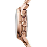 Buy Shop Michael Kors Runway Rose Gold Dial Rose Gold Steel Strap Watch for Women - MK5128 USA Online