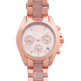 Buy Shop Michael Kors Bradshaw Rose Gold Dial Two Tone Steel Strap Watch for Women - MK6066 USA Online