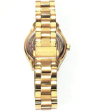 Buy Shop Michael Kors Mini Runway Slim Gold Dial Gold Steel Strap Watch for Women - MK3512 USA Online