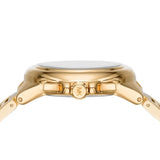 Buy Shop Michael Kors Camille Chronograph White Dial Gold Steel Strap Watch For Women - MK7270 USA Online