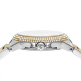 Buy Shop Michael Kors Camille Multifunction Silver Dial Two Tone Steel Strap Watch For Women - MK6982 USA Online