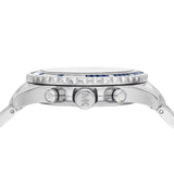 Buy Shop Michael Kors Everest Chronograph Blue Dial Silver Steel Strap Watch For Women - MK7237 USA Online