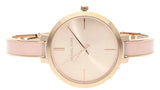 Buy Shop Michael Kors Jaryn Analog Gold Dial Pink Steel Strap Watch For Women - MK4343 USA Online