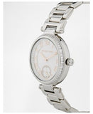 Buy Shop Michael Kors Skylar Quartz White Dial Silver Steel Strap Watch For Women - MK5970 USA Online