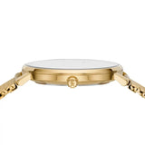 Buy Shop Michael Kors Pyper Quartz Gold Dial Gold Mesh Strap Watch For Women - MK4339 USA Online