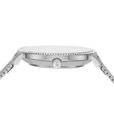 Buy Shop Michael Kors Pyper Quartz Mother of Pearl White Dial Silver Mesh Strap Watch For Women - MK4618 USA Online