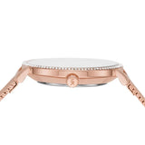 Buy Shop Michael Kors Pyper Quartz Mother of Pearl White Dial Rose Gold Mesh Strap Watch For Women - MK4588 USA Online