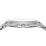 Buy Shop Michael Kors Runway Three-Hand Silver Dial Silver Steel Strap Watch for Women - MK7474 USA Online