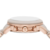 Buy Shop Michael Kors Runway Chronograph Grey Dial Grey Silicone Strap Watch For Women - MK7386 USA Online