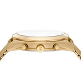 Buy Shop Michael Kors Slim Runway Chronograph Black Dial Gold Mesh Strap Watch For Men - MK9057 USA Online