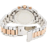Buy Shop Michael Kors Bradshaw Blue Dial Two Tone Steel Strap Watch for Women - MK5606 USA Online