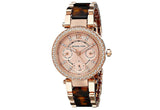 Buy Shop Michael Kors Parker Gold Dial Two Tone Steel Strap Watch for Women - MK5841 USA Online