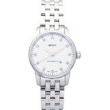 Mido Baroncelli Automatic Mother Of Pearl Dial Silver Steel Strap Watch For Women - M7600.4.69.1