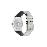 Buy Shop Gucci G-Timeless Mother of Pearl White Dial White Leather Strap Watch For Women - YA126597 USA Online