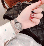 Buy Shop Guess Whisper Silver Dial Silver Mesh Bracelet Watch for Women - W1084L1 USA Online