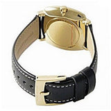 Buy Shop Marc Jacobs Mandy White Dial Black Leather Strap Watch for Women - MJ1564 USA Online