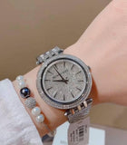 Buy Shop Michael Kors Darci Silver Dial Silver Steel Strap Watch for Women - MK3437 USA Online