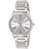 Buy Shop Michael Kors Hartman Quartz Silver Dial Silver Steel Strap Watch For Women - MK3489 USA Online