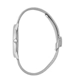 Buy Shop Calvin Klein Minimal White Dial Silver Mesh Bracelet Watch for Women - K3M2212Y USA Online