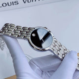 Buy Shop Movado Classic Quartz Black Dial Silver Steel Strap Watch for Men - 0606337 USA Online