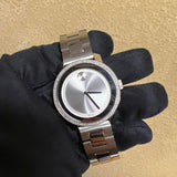 Buy Shop Movado Bold Diamonds Silver Dial Silver Steel Strap Watch for Women - 3600149 USA Online